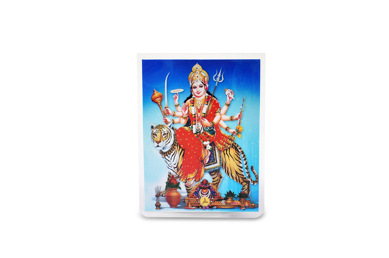 Maa Durga Glittering Photo